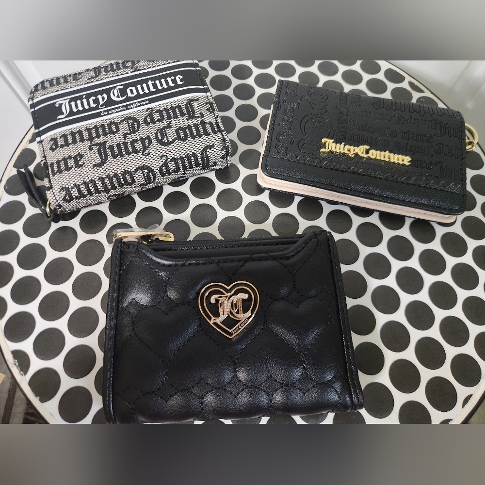 Juicy Couture Wallet Card Case Set